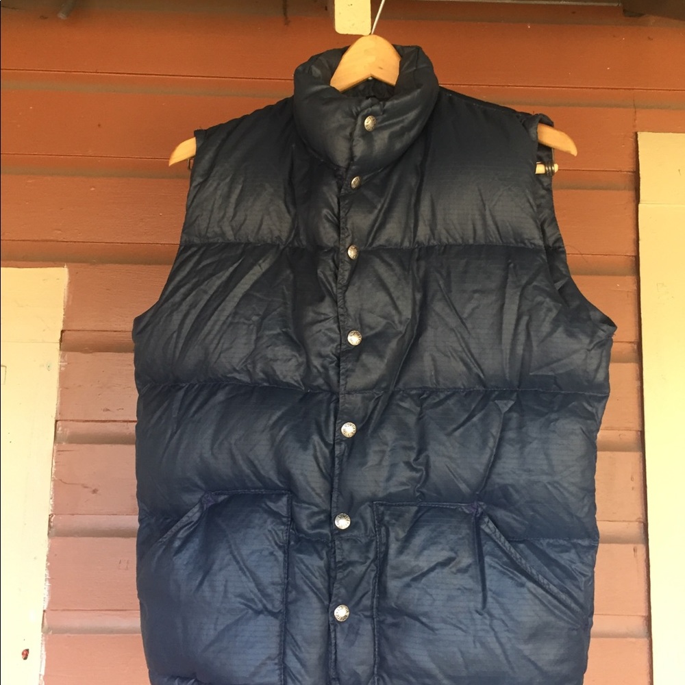 Vintage North Face down vest made in USA